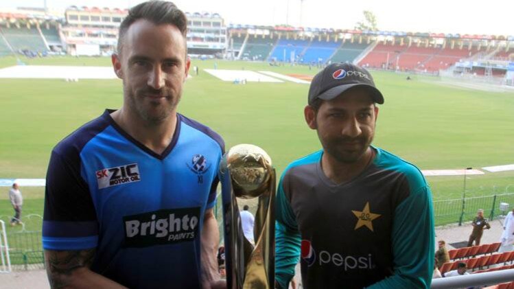 फाफ डु प्लेसिस और सरफराज अहमद 