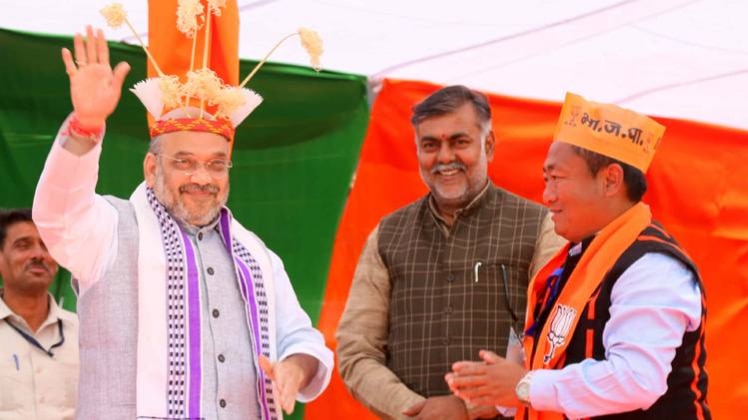 मिशन पूर्वोत्तर पर अमित शाह (फाइल फोटो)