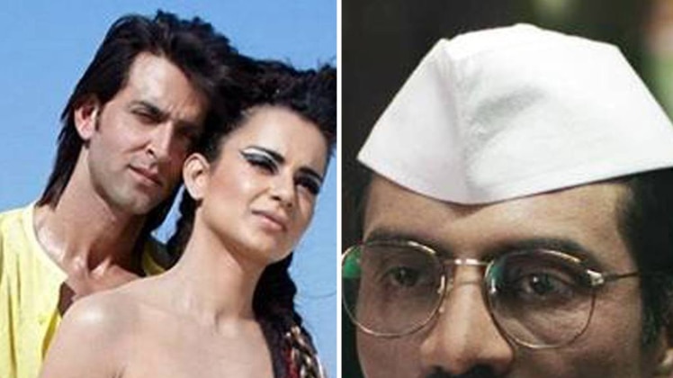 रितिक रोशन, कंगना रनौत और अर्जुन रामपाल 