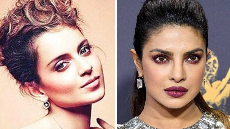 कंगना रनौत और प्रियंका चोपड़ा 