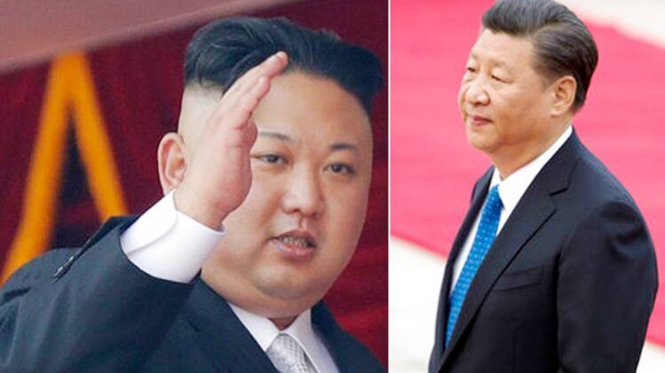उत्तर कोरियाई तानाशाह और चीनी राष्ट्रपति