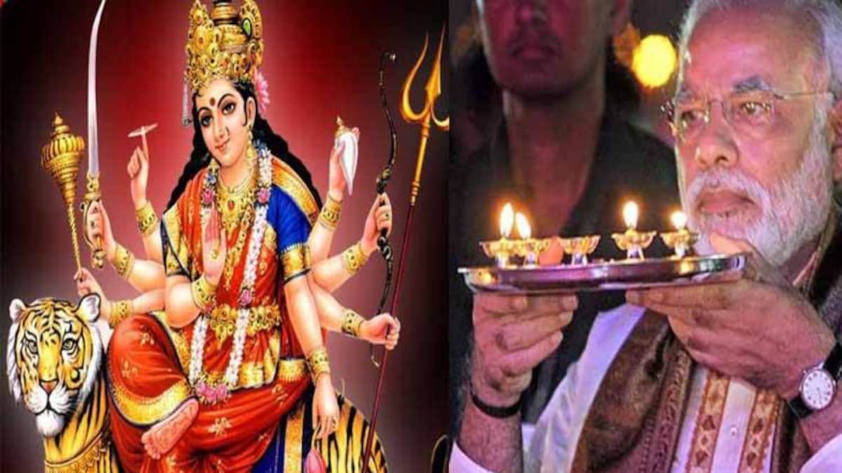 पीएम मोदी भी करते हैं नवदुर्गा की पूजा, जानिये गुजरात में कैसे मनाते हैं दुर्गा पूजा - dharma narendra modi navratri vrat gujrat durga puja tdha - AajTak