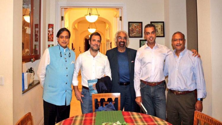 कांग्रेस उपाध्यक्ष राहुल गांधी पहुंचे अमेरिका