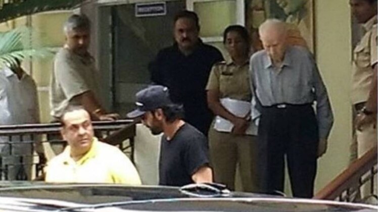 रणबीर कपूर आर.के. स्टूडियो में