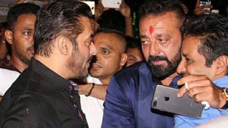 सलमान खान और संजय दत्त 