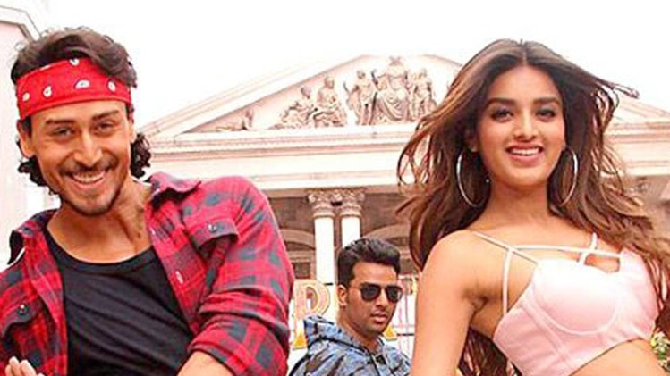 टाइगर श्राफ और निधि‍ अग्रवाल 