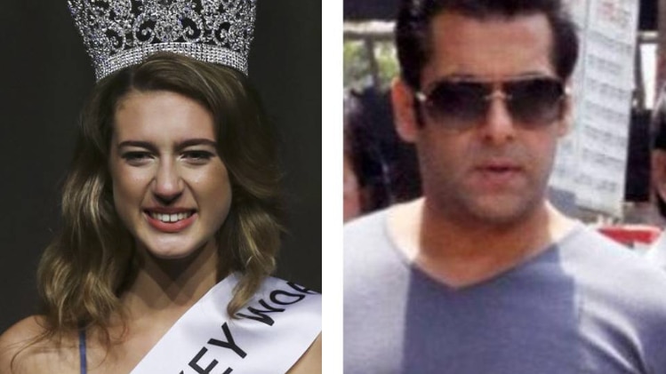 मिस तुर्की इतिर एसेन और सलमान खान