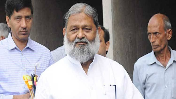 हरियाणा के खेल और स्वास्थ्य मंत्री अनिल विज 