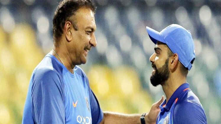 रवि शास्त्री और विराट कोहली
