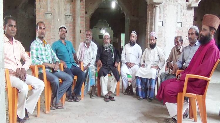 महनार के जामा मस्जिद में लिया गया सामाजिक सौहार्द का फैसला