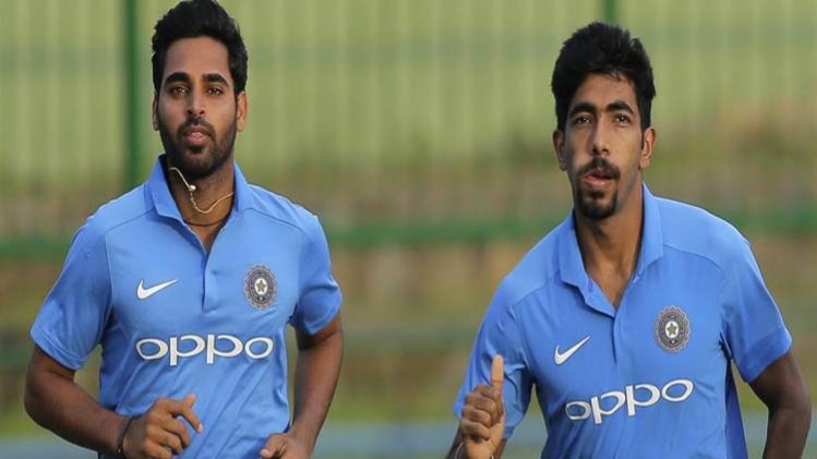 भुवनेश्वर कुमार और जसप्रीत बुमराह 