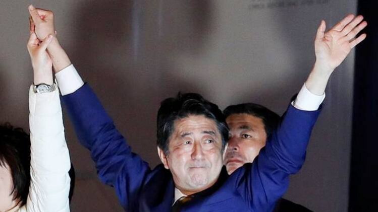 जापान के प्रधानमंत्री शिंजो आबे