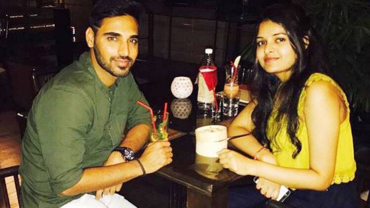 भुवी ने इंस्टाग्राम पर पोस्ट की फोटो 