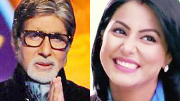 अमिताभ बच्चन, हिना खान