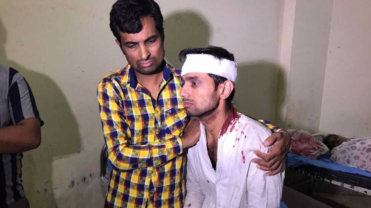 हमले में घायल दूसरा भाई