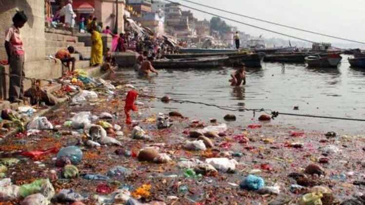 गंगा नदी सफाई अभ‍ियान 