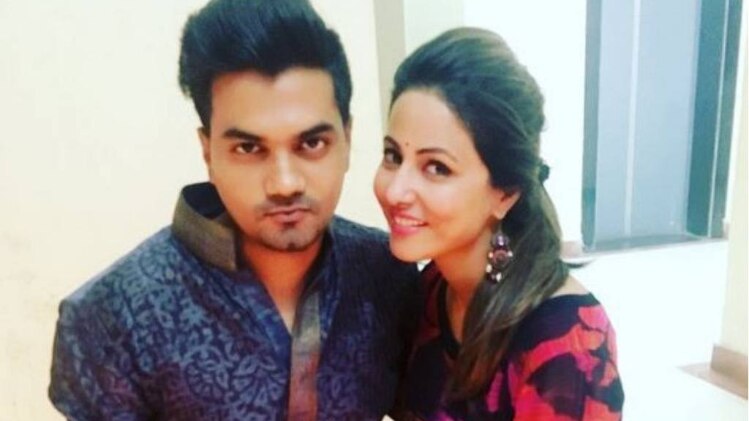 रॉकी जायसवाल के साथ हिना खान