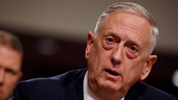अमेरिकी रक्षामंत्री जेम्स मैटिस