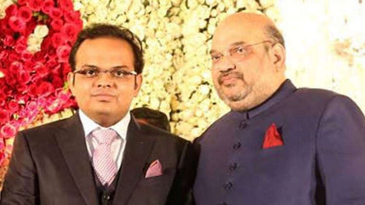 अमित शाह और उनके बेटे जय शाह (फाइल फोटो)