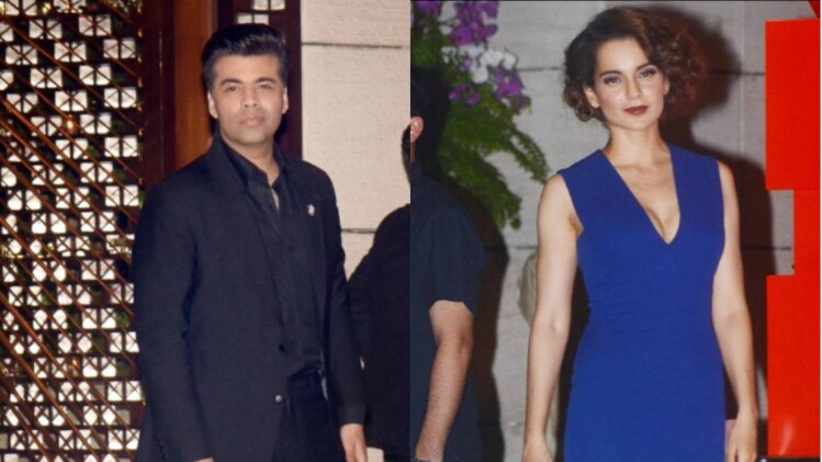 करन जौहर और कंगना रनौत 