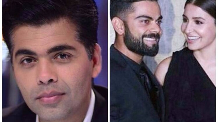 करण जौहर, विराट कोहली और अनुष्का शर्मा