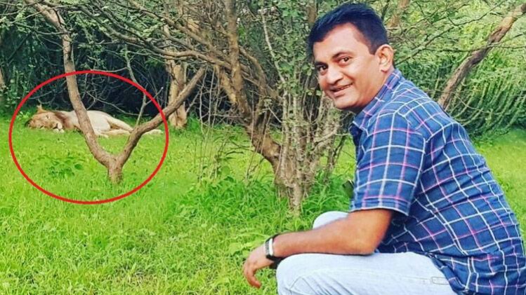 पहले भी ले चुके हैं शेर के साथ सेल्फी 