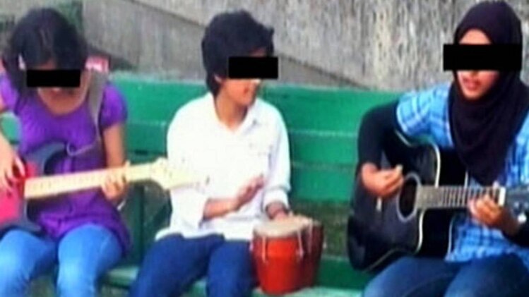 कश्मीरी लड़कियों का बैंड