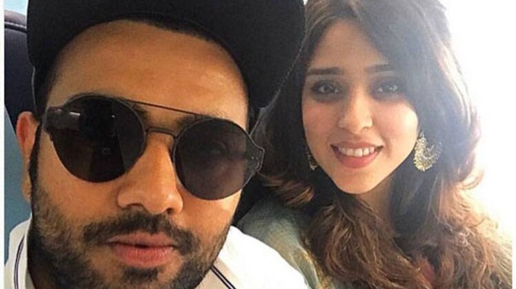 रोहित शर्मा, उनकी पत्नी 