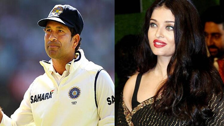 सचिन तेंडुलकर और ऐश्वर्या रॉय बच्चन (फाइल फोटो)