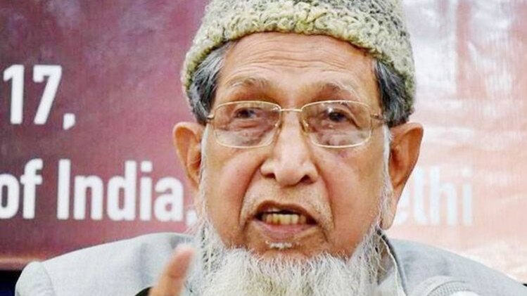 जमात-ए-इस्लामी हिंद के अध्यक्ष मौलाना जलालुद्दीन उमरी 