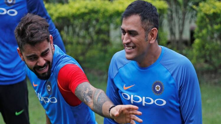 कोहली और धोनी 