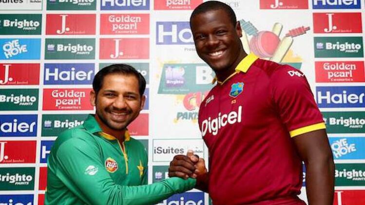 सरफराज अहमद और कार्लोस ब्रेथवेट