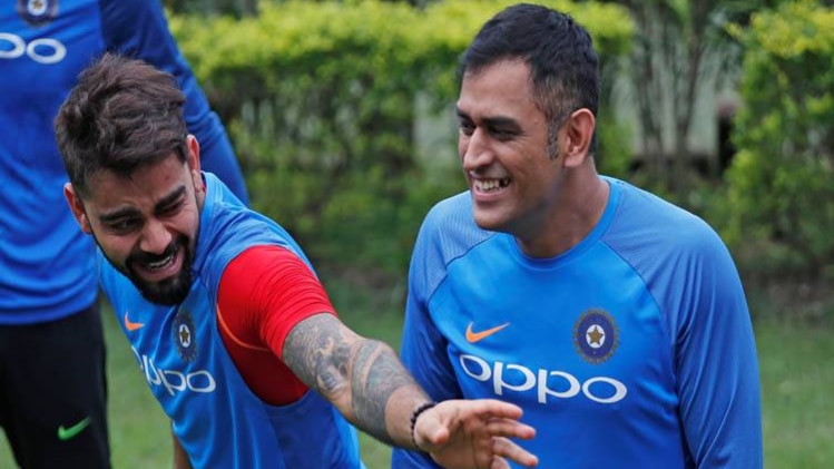 विराट कोहली और एमएस धोनी 