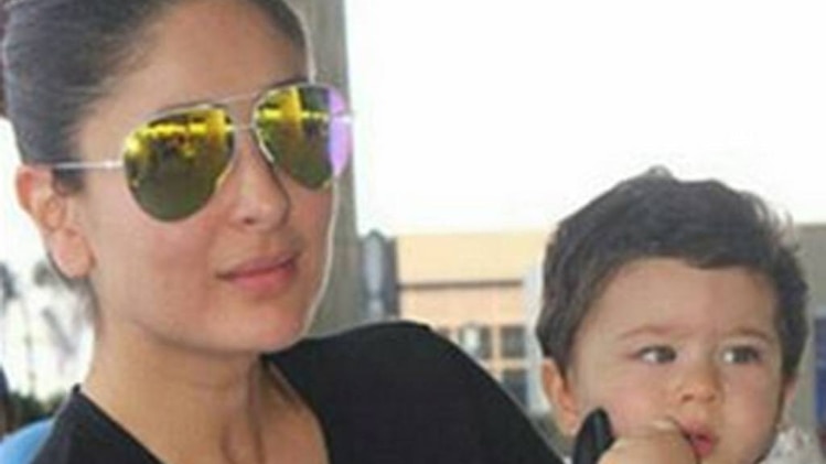 करीना कपूर और तैमूर अली खान 