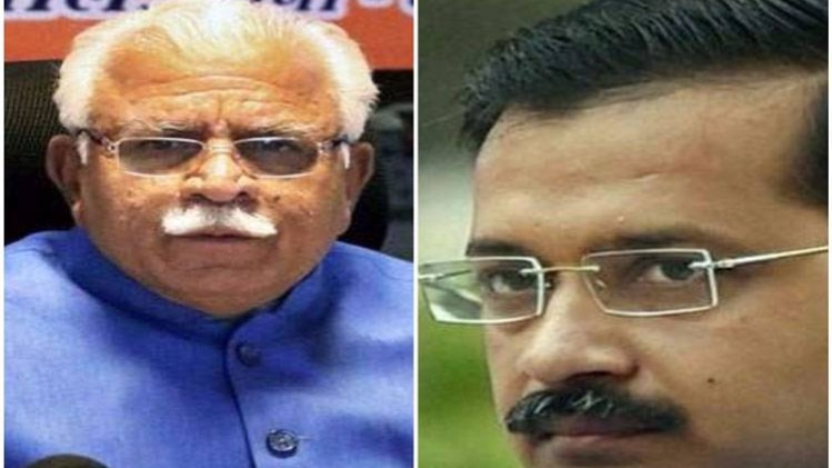 मनोहर लाल खट्टर और अरविंद केजरीवाल 