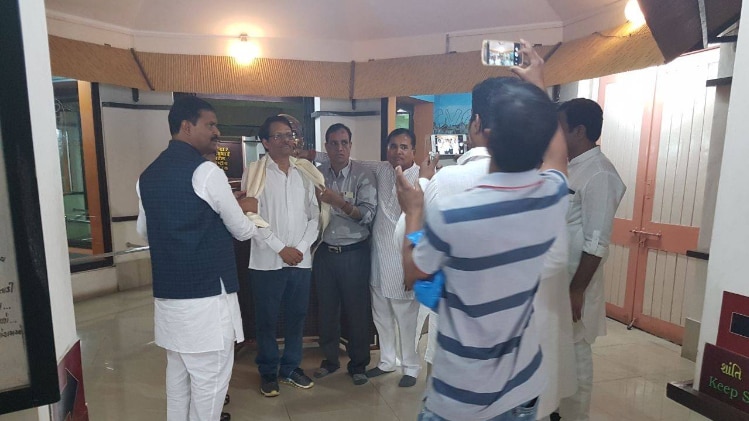 म्यूजियम में कांग्रेस नेता 