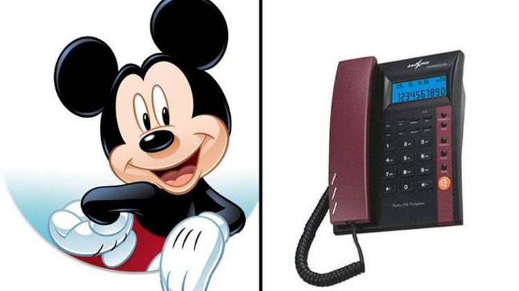 मिकी माउस - फोन 