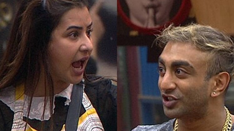 शिल्पा शिंदे और आकाश डडलानी 