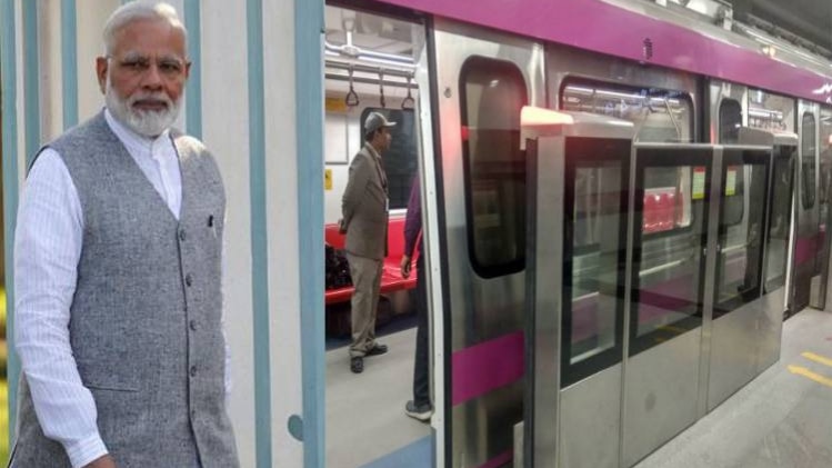 बॉटनिकल गार्डन से पीएम मोदी मेट्रो को दिखाएंगे हरी झंडी