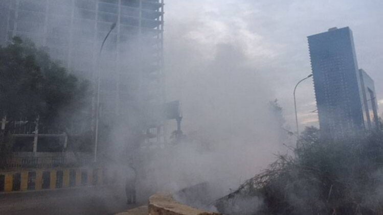 नोएडा में आग