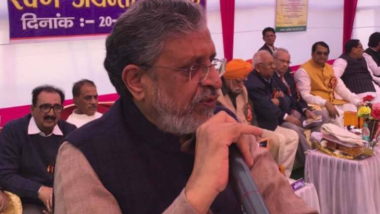 बिहार के उपमुख्यमंत्री सुशील कुमार मोदी 