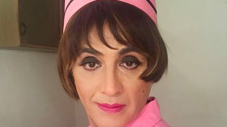 नर्स के रोल में आसि‍फ शेख