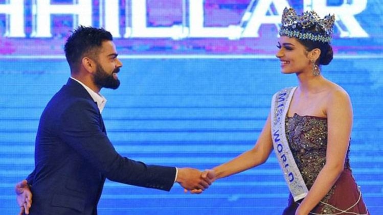 विराट कोहली और मानुषी छिल्लर