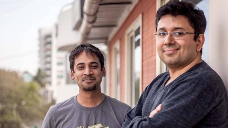 वाईफाई डब्बा के संस्थापक शुभेंदु शर्मा और करम लक्ष्मण 