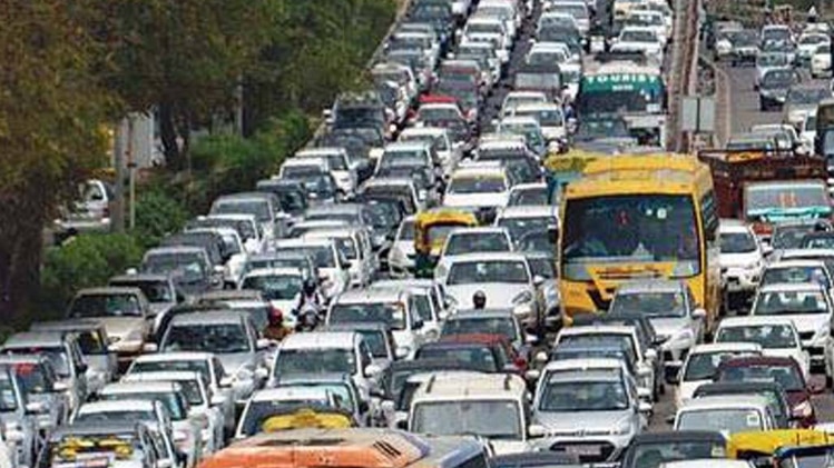 दिल्ली में ट्रैफिक जाम (फाइल फोटो)