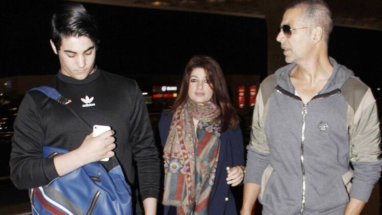 आरव भाटिया, ट्विंकल खन्ना, अक्षय कुमार