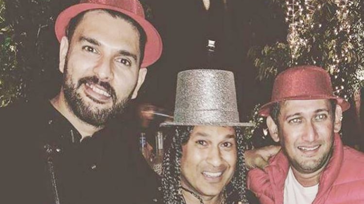 युवराज सिंह, सचिन तेंदुलकर और अजित अगरकर