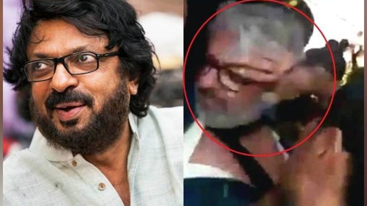 भंसाली के साथ सेट पर हाथापाई का दृश्य 