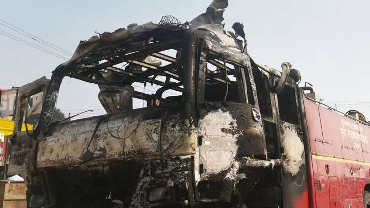 भीमा-कोरेगांव हिंसा की एक तस्वीर