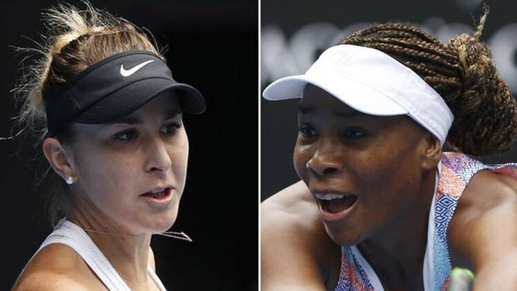 बेलिंडा बेनकिक और वीनस विलियम्स 